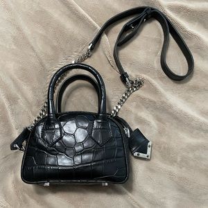 The KOOPLES mini croc crossbody